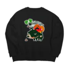 イラスト MONYAAT のCT68 愛してガイコッチャ Big Crew Neck Sweatshirt