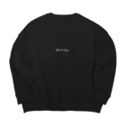やんものやんもくんスウェット（黒 or 紺） Big Crew Neck Sweatshirt
