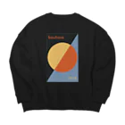 YS VINTAGE WORKSのドイツ　バウハウス　幾何学① Big Crew Neck Sweatshirt