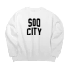 JIMOTOE Wear Local Japanの曽於市 SOO CITY Big Crew Neck Sweatshirt