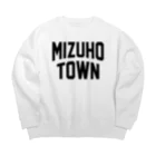 JIMOTOE Wear Local Japanの瑞穂町 MIZUHO TOWN Big Crew Neck Sweatshirt