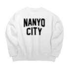 JIMOTOE Wear Local Japanの南陽市 NANYO CITY Big Crew Neck Sweatshirt