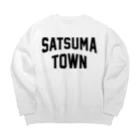 JIMOTOE Wear Local Japanのさつま町 SATSUMA TOWN Big Crew Neck Sweatshirt