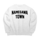 JIMOTOE Wear Local Japanの滑川町 NAMEGAWA TOWN Big Crew Neck Sweatshirt