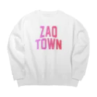 JIMOTOE Wear Local Japanの蔵王町 ZAO TOWN Big Crew Neck Sweatshirt