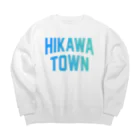 JIMOTOE Wear Local Japanの氷川町 HIKAWA TOWN Big Crew Neck Sweatshirt