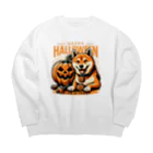 Naoki21のDOG x HALLOWEEN Big Crew Neck Sweatshirt