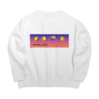 studio_toraのスーパームーン太郎（4体ver.） Big Crew Neck Sweatshirt