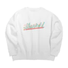 Seenのおなかすいた！ Big Crew Neck Sweatshirt