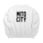 JIMOTOE Wear Local Japanのmito city　水戸ファッション　アイテム Big Crew Neck Sweatshirt