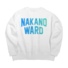 JIMOTOE Wear Local Japanの中野区 NAKANO WARD Big Crew Neck Sweatshirt