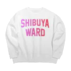 JIMOTOE Wear Local Japanの渋谷区 SHIBUYA WARD Big Crew Neck Sweatshirt