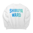 JIMOTOE Wear Local Japanの渋谷区 SHIBUYA WARD Big Crew Neck Sweatshirt