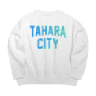 JIMOTOE Wear Local Japanの田原市 TAHARA CITY Big Crew Neck Sweatshirt