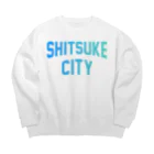 JIMOTOE Wear Local Japanの下野市 SHITSUKE CITY Big Crew Neck Sweatshirt