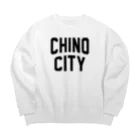 JIMOTOE Wear Local Japanの茅野市 CHINO CITY Big Crew Neck Sweatshirt