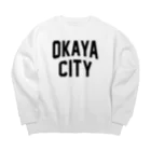 JIMOTOE Wear Local Japanの岡谷市 OKAYA CITY Big Crew Neck Sweatshirt