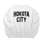 JIMOTOE Wear Local Japanの鉾田市 HOKOTA CITY Big Crew Neck Sweatshirt