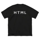 HTMLタグショップのHTML Big T-Shirt