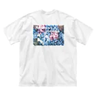🐔なをやん@左利きの紫陽花&ローズクォーツセレニティ Big T-Shirt
