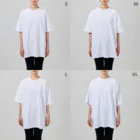 JIMOTOE Wear Local Japanの葛城市 KATSURAGI CITY Big T-Shirtmodel wear (woman)
