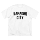 JIMOTOE Wear Local Japanの釜石市 KAMAISHI CITY Big T-Shirt