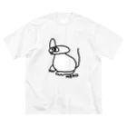 🍤のみくりやねこ(しろ) Big T-Shirt