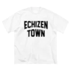 JIMOTOE Wear Local Japanの越前町 ECHIZEN TOWN Big T-Shirt