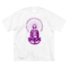 『Nothing Is Real』-- IN SUZURIの只管打坐h.t.　紫 Big T-Shirt