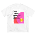 発達でこぼこショップのADHD「Artistic Dedicated Hopeful Dreamer」 - あなたの個性を大切にするアイテム Big T-Shirt