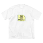 UNIQUE MANIACのカーウォッシュウィスキーロゴ Big T-Shirt