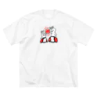 san3_tamtamの車いすバスケ　LOW&HIGH（赤） Big T-Shirt