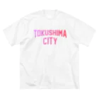JIMOTOE Wear Local Japanの徳島市 TOKUSHIMA CITY Big T-Shirt