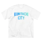 JIMOTOE Wear Local Japanの国立市 KUNITACHI CITY Big T-Shirt