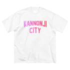 JIMOTOE Wear Local Japanの観音寺市 KANNONJI CITY Big T-Shirt