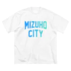 JIMOTOE Wear Local Japanの瑞穂市 MIZUHO CITY Big T-Shirt