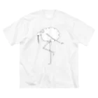 くろの🐏のワカメのようなものを吐くヒツジ Big T-Shirt