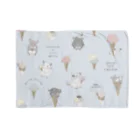 チンチラ雑貨MarkCrownのチンチラとIceCream Blanket