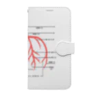 ゆんちるのとにかく冠動脈 Book-Style Smartphone Case