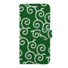 ももよりの唐草模様 Book-Style Smartphone Case