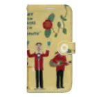 ふじみ屋 fujimi-ya のチョリート黒木＆ザ・ワサモンズ Book-Style Smartphone Case