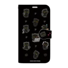 もじゃねこのもじゃねこ Book-Style Smartphone Case