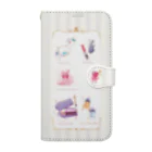 くちなしのcosmetic（M） Book-Style Smartphone Case