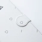 ヤママユ(ヤママユ・ペンギイナ)のピコアプテノディテス(よこ) Book-Style Smartphone Case :clasp (magnet type)