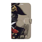 Jj-O_O-Jjの猫海賊団シリーズ★Duke船長 Book-Style Smartphone Case