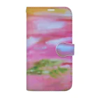 抽象画 A.S Galleryの夢の中 Book-Style Smartphone Case