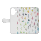 楽しくなるお店のiro tori dori スマホケース Book-Style Smartphone Case:Opened (outside)