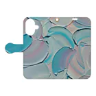 Yoshiki house 岡村芳樹のbabydoll Book-Style Smartphone Case:Opened (outside)