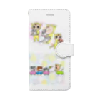 さぼてんのネコミュニケーションの自分用 Book-Style Smartphone Case