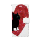 WAMI ARTのくつしたにゃんこ Book-Style Smartphone Case